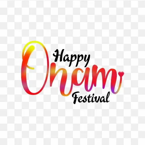 Happy Onam Festival Png Stock Image free